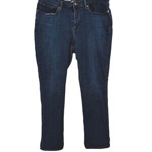 Levis Classic Straight Jeans Women's 16M Blue Denim Medium Wash